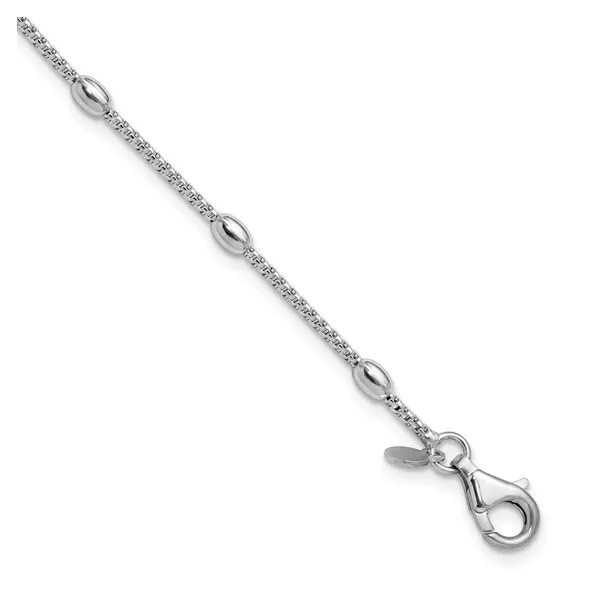 Leslie's Sterling Silver Beaded Fashion Bracelet Forever Young Fine Jewelers St. George, UT
