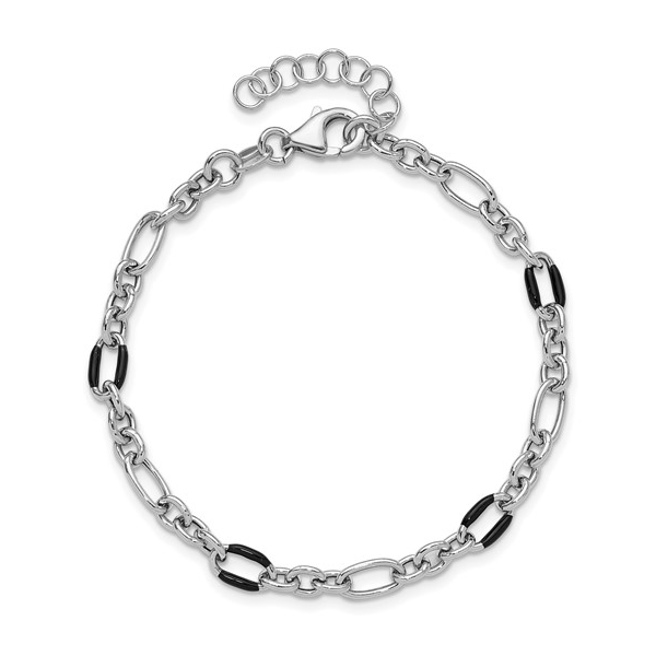 Leslie's Sterling Silver Fashion Bracelet Image 2 Forever Young Fine Jewelers St. George, UT