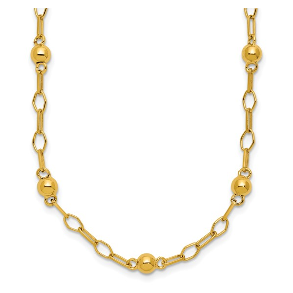 Leslie's Sterling Silver Gold Tone Paperclip Style Necklace Forever Young Fine Jewelers St. George, UT