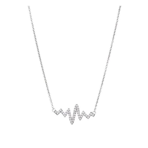 Sterling Silver Heartbeat Necklace Forever Young Fine Jewelers St. George, UT
