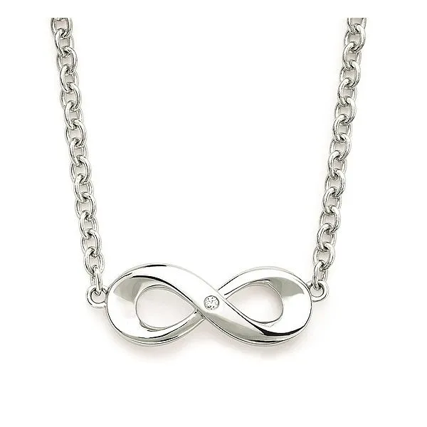 Sterlin Silver Infinity Design Fashion Pendant Forever Young Fine Jewelers St. George, UT