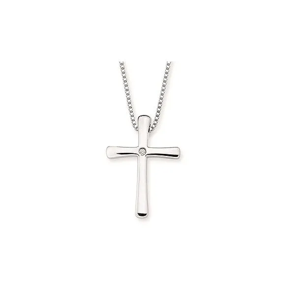 Sterling Silver Diva Diamonds® Diamond Cross Pendant Forever Young Fine Jewelers St. George, UT