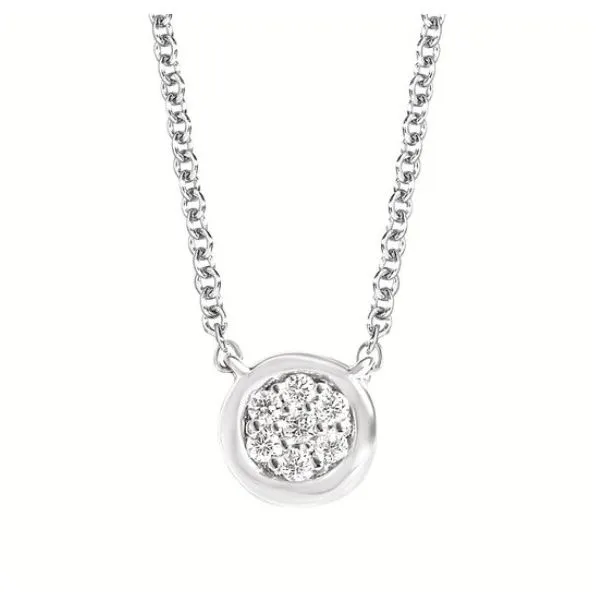 Sterling Silver Necklace With Diamond Pendant Forever Young Fine Jewelers St. George, UT