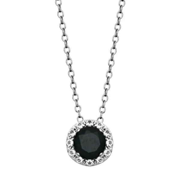 Sterling Silver Black Spinel Fashion Pendant Forever Young Fine Jewelers St. George, UT