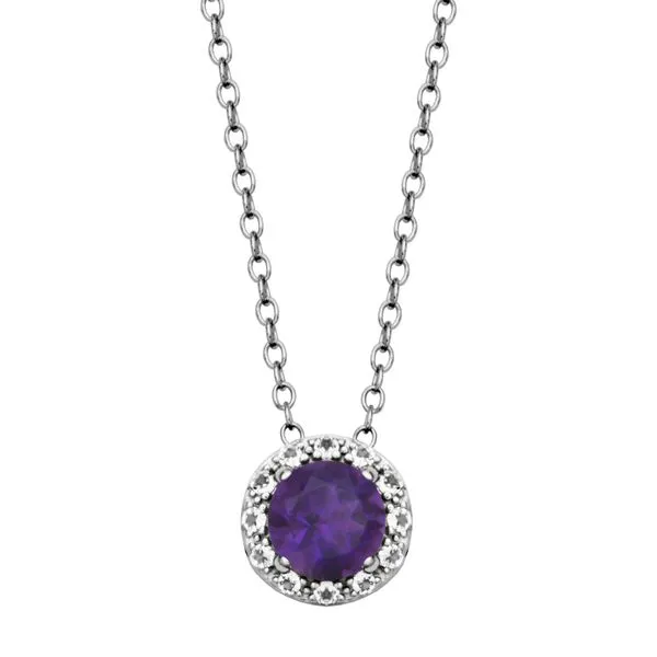 Sterling Silver Amethyst Gemstone Fashion Pendant Forever Young Fine Jewelers St. George, UT