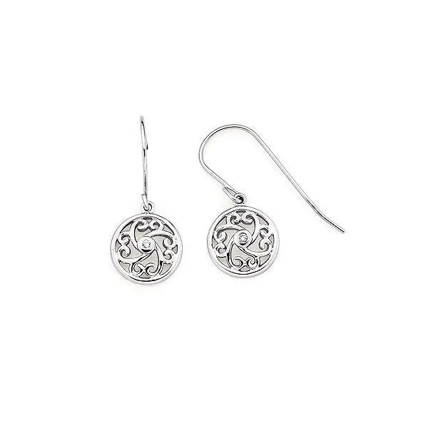 Sterling Silver Dangle Filigree Fashion Earrings Forever Young Fine Jewelers St. George, UT