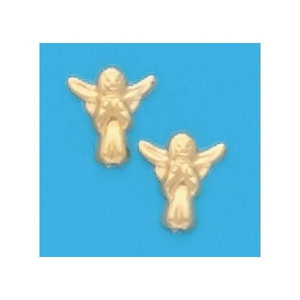 A Pair of Yellow Tone Angel Earrings Forever Young Fine Jewelers St. George, UT