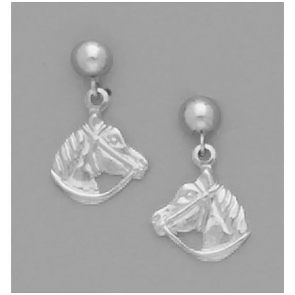 A P{air of White Tone Butterfly Dangle Earrings Forever Young Fine Jewelers St. George, UT