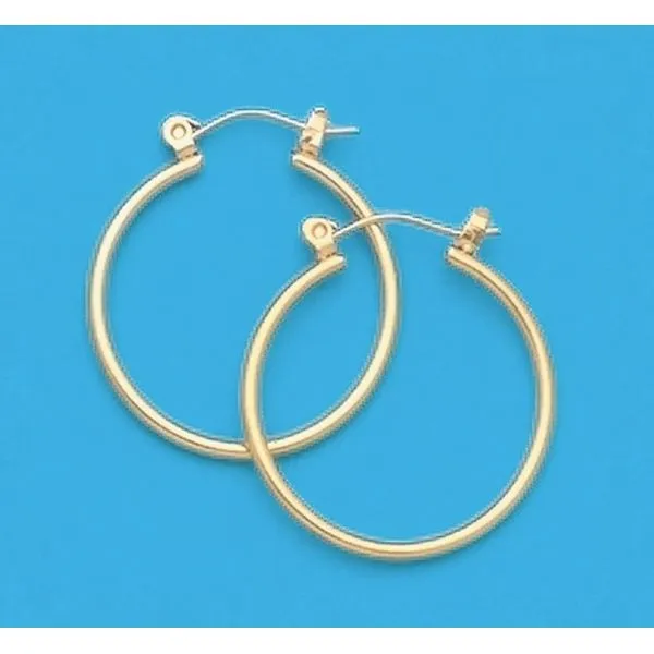 A Pair of Yellow Tone Large 7/8