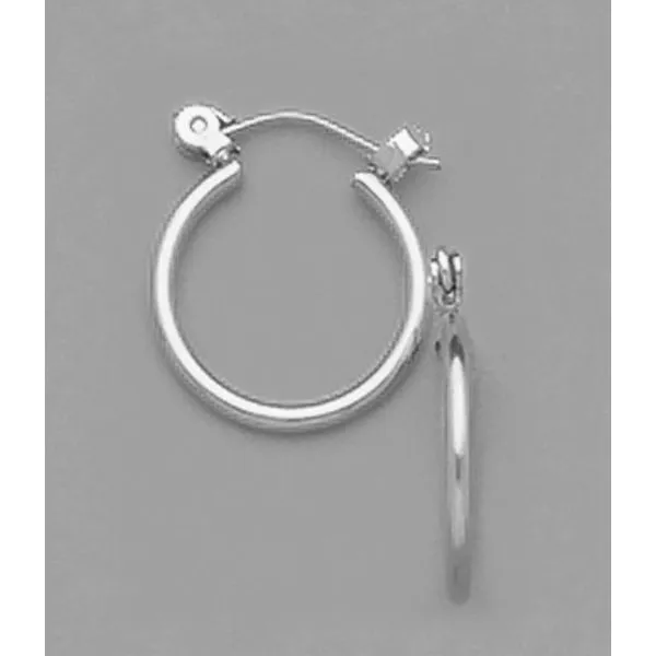 A Pair of White Tone Small 1/2