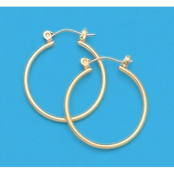A Pair of Yellow Tone Large 7/8