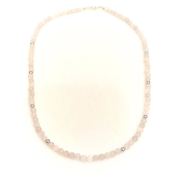 Handmade pink Quartz Bead Necklace Forever Young Fine Jewelers St. George, UT