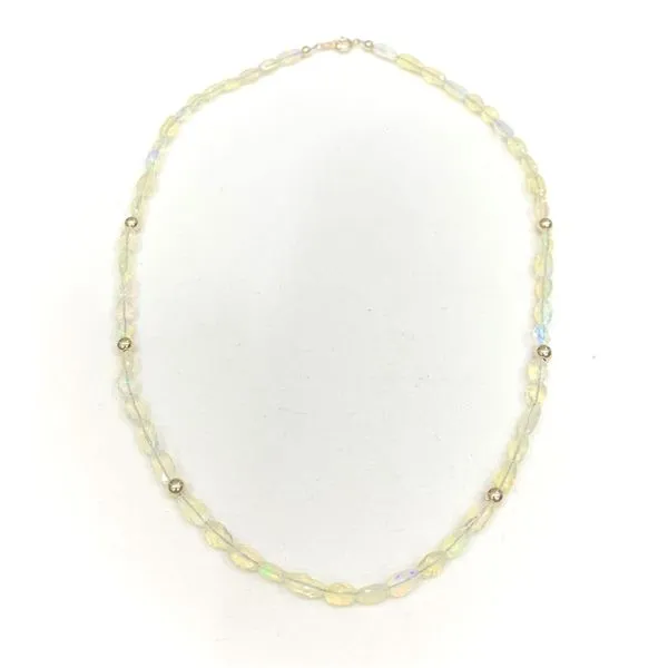 Handmade Ethiopian Opal Bead Necklace Forever Young Fine Jewelers St. George, UT
