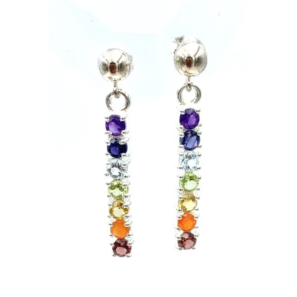 Sterling Silver Dangle Gemstone Fashion Earrings Forever Young Fine Jewelers St. George, UT