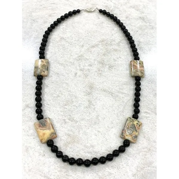 Sterling Silver Black Onyx Bead Necklace Forever Young Fine Jewelers St. George, UT