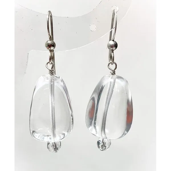 Sterling Silver Clear Quartz Earrings Forever Young Fine Jewelers St. George, UT