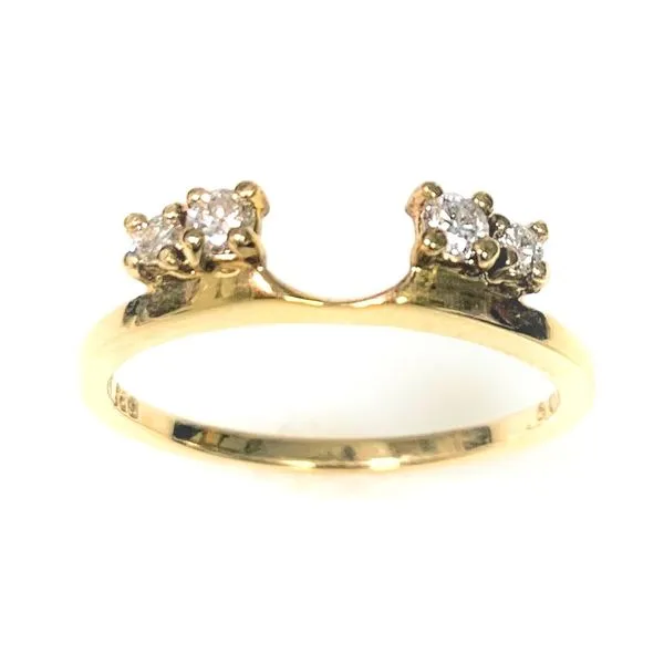 Estate 14 Karat Yellow Gold Engagement Wrap Forever Young Fine Jewelers St. George, UT