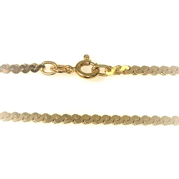 18 Karat Yellow Gold Estate Serpentine Chain Forever Young Fine Jewelers St. George, UT