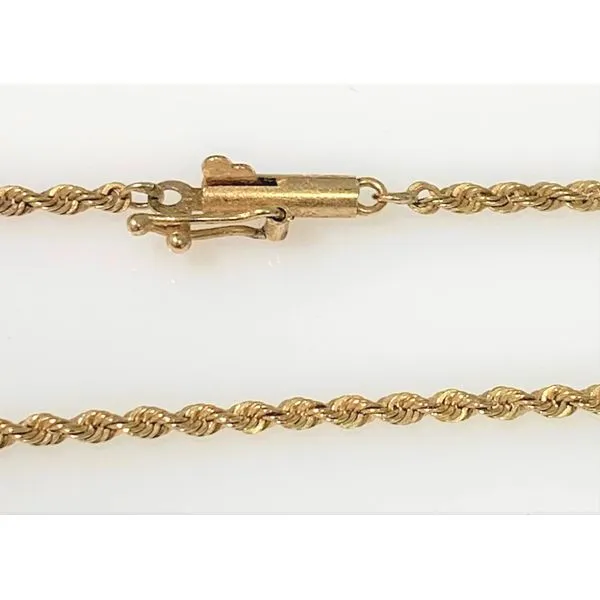 14 Karat Yellow Gold Estate Rope Chain Forever Young Fine Jewelers St. George, UT