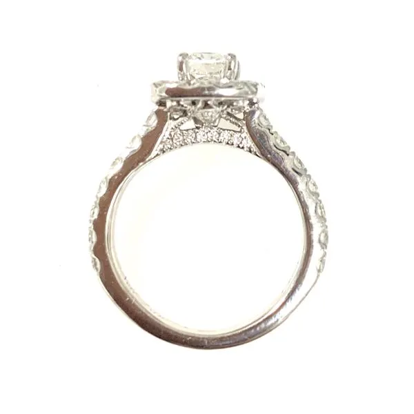 14 Karat White Gold Estate Diamond Engagement Ring Image 2 Forever Young Fine Jewelers St. George, UT