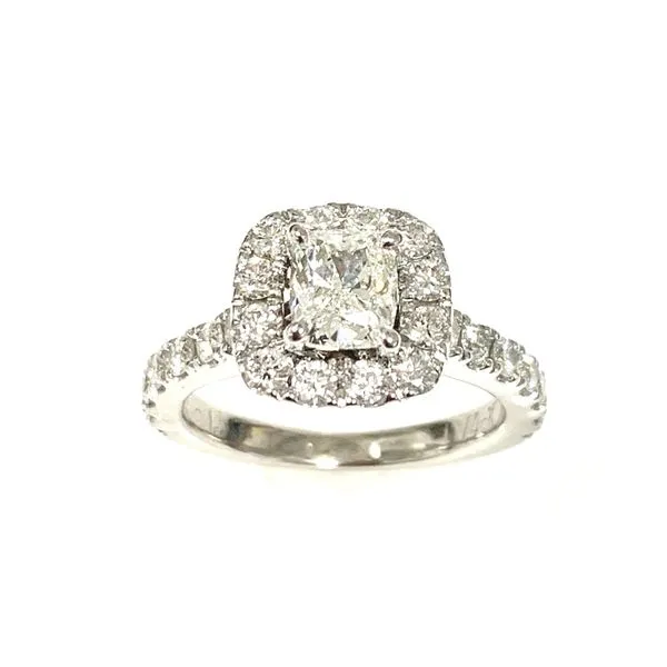 14 Karat White Gold Estate Diamond Engagement Ring Forever Young Fine Jewelers St. George, UT