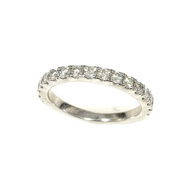 14 Karat White Gold Estate Diamond Wedding Ring Forever Young Fine Jewelers St. George, UT