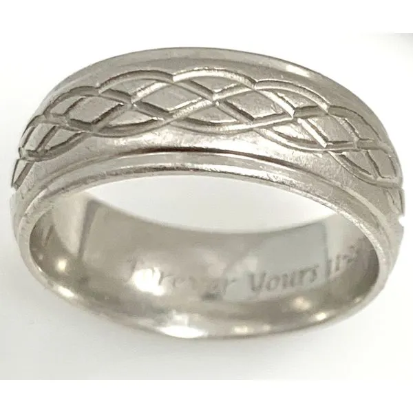 Platinum Braided Wedding Band Forever Young Fine Jewelers St. George, UT