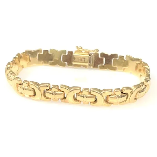 14 Karat Yellow Gold Estate Fashion Bracelet Forever Young Fine Jewelers St. George, UT