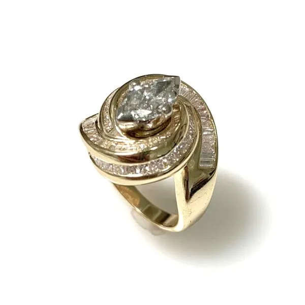 14 Karat Yellow Gold Estate Diamond Engagement Ring Forever Young Fine Jewelers St. George, UT