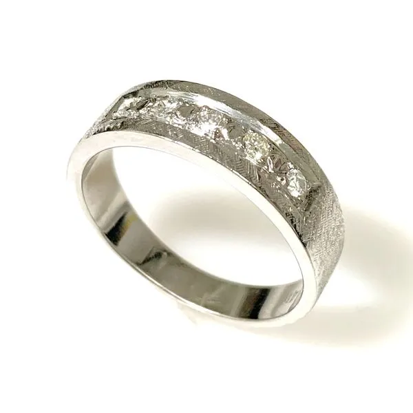 14 Karat Yellow Gold Estate Diamond Wedding Band Forever Young Fine Jewelers St. George, UT