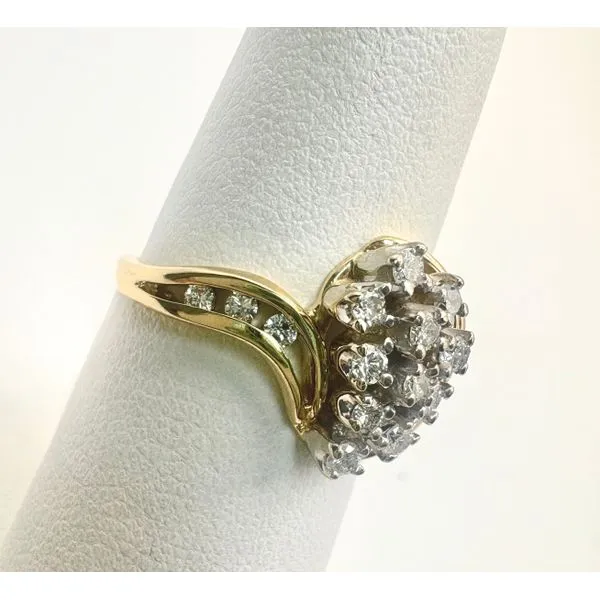 14 Karat Yellow Gold Estate Diamond Fashion Ring Image 2 Forever Young Fine Jewelers St. George, UT