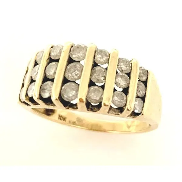 10 Karat Yellow Gold Estate Diamnd Anniversary Ring Forever Young Fine Jewelers St. George, UT