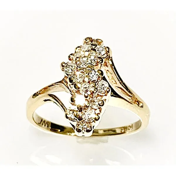 10 Karat Yellow Gold Estate Diamond Fashion Ring Forever Young Fine Jewelers St. George, UT