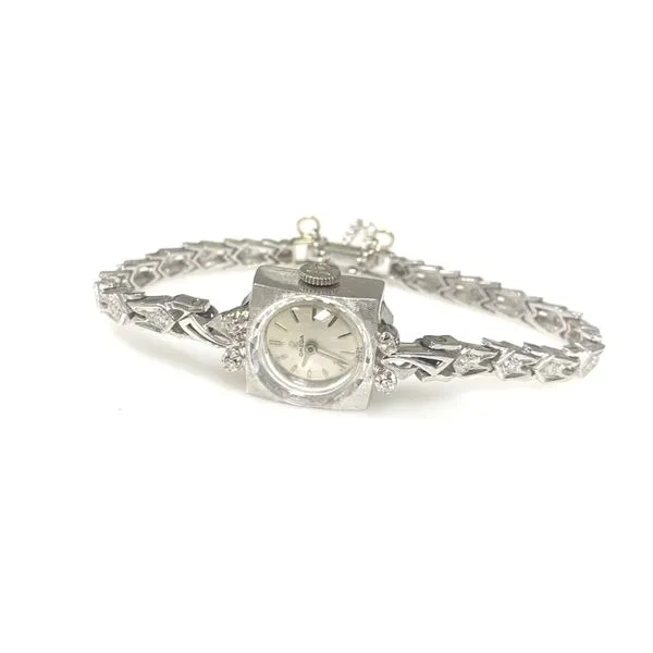 14 Karat White Gold Estate Omega Dress  Wrist Watch Image 2 Forever Young Fine Jewelers St. George, UT