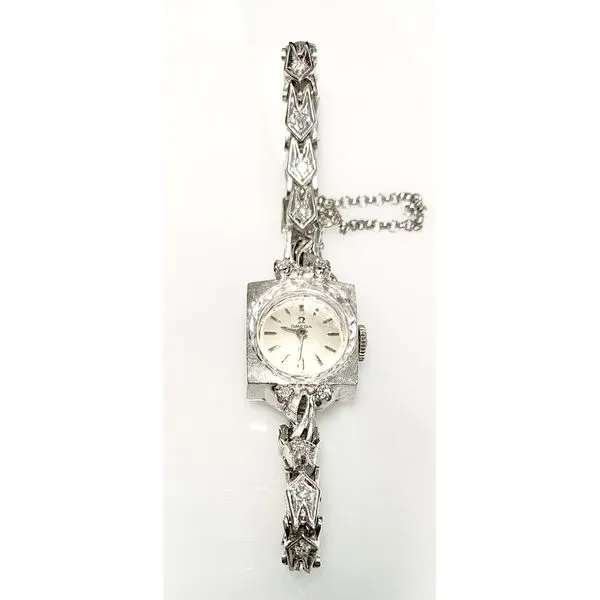 14 Karat White Gold Estate Omega Dress  Wrist Watch Forever Young Fine Jewelers St. George, UT