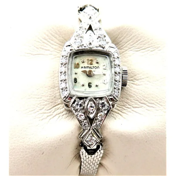 Plat Hamilton watch  6.45 gr Image 2 Forever Young Fine Jewelers St. George, UT