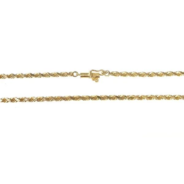 14 Karat Yellow Gold Estte Diamond Cut Riope Chain Forever Young Fine Jewelers St. George, UT