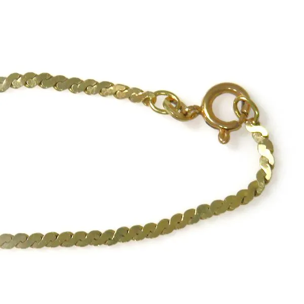 14 Karat Yellow Gold Estate Serpentine Chain Forever Young Fine Jewelers St. George, UT
