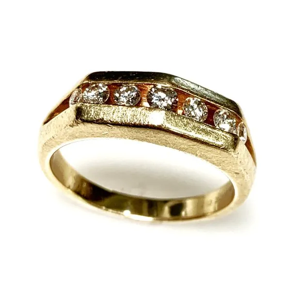 Estate 14 Karat Yellow Gold Diamond Wedding Band Forever Young Fine Jewelers St. George, UT