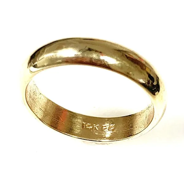 14 Karat Yellow Gold Estate Low Dome Style Wedding Band Forever Young Fine Jewelers St. George, UT