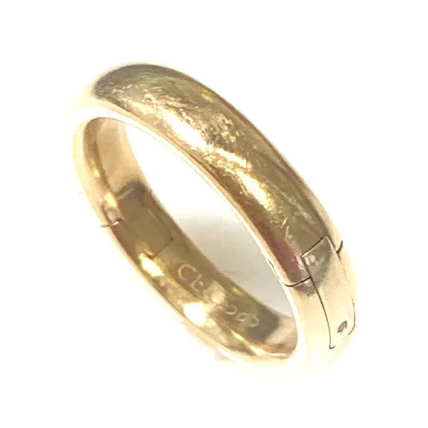 14 Karat Yellow Gold Estate Wedding Band with a Hinged Pening Shank Forever Young Fine Jewelers St. George, UT