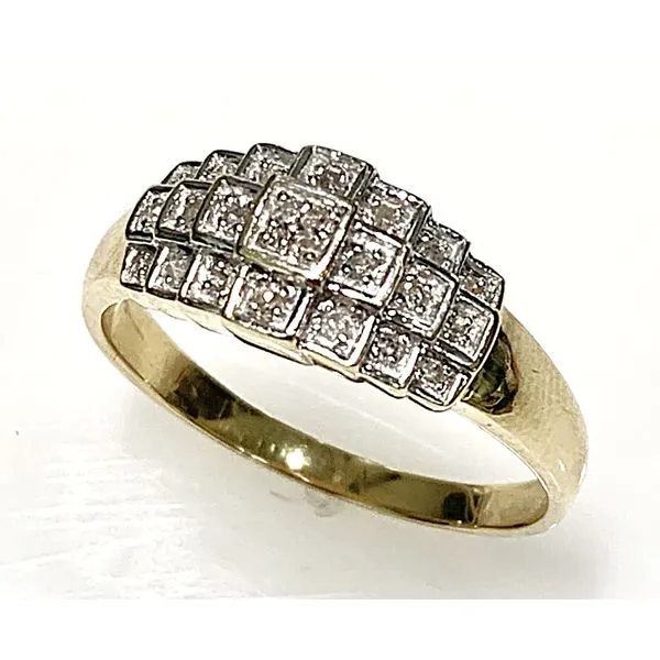 14 Karat Yellow Gold Estate Diamond Fashion Ring Forever Young Fine Jewelers St. George, UT