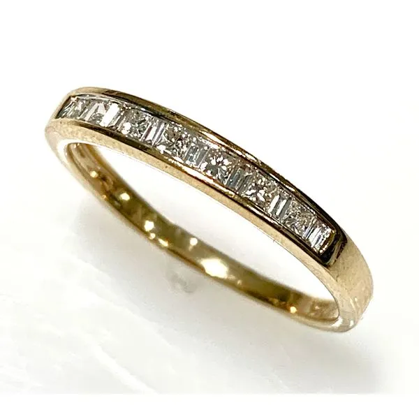 14 Karat Yellow Gold Estated Diamond Anniverasry Ring Forever Young Fine Jewelers St. George, UT