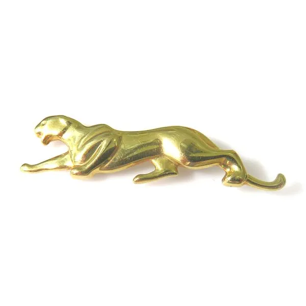 18 Karat Yellow Gold Estate Prowling Panther Brooch Forever Young Fine Jewelers St. George, UT
