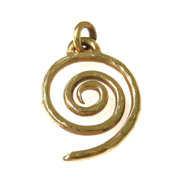 14 Karat Yellow Gold Estate Concentric Circle Pendant/Charm Forever Young Fine Jewelers St. George, UT