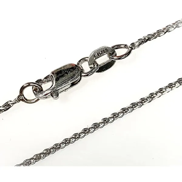 14 Karat White Gold Estate Wheat Style Chain Forever Young Fine Jewelers St. George, UT