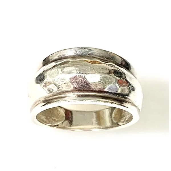 Sterling Silver Estate Hammered Dome Style Fashion Ring Forever Young Fine Jewelers St. George, UT