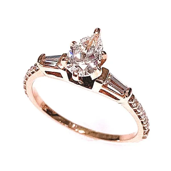 14 Ksrst Rose Gold Estate Engagemnt Ring Forever Young Fine Jewelers St. George, UT