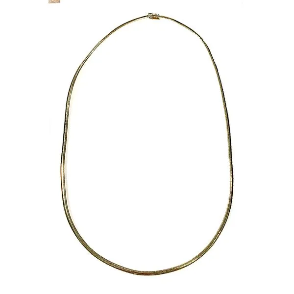 14 Karat Yellow Gold Oemga  Necklace Image 2 Forever Young Fine Jewelers St. George, UT