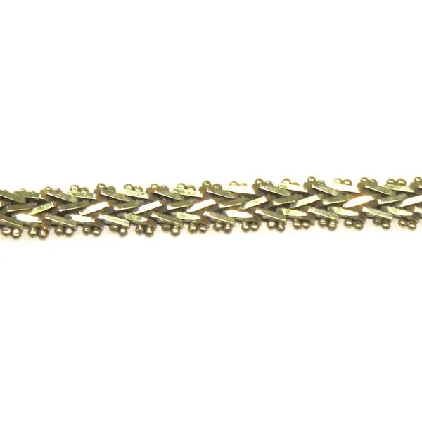 14 Karat Yellow Gold Estate Fashion Mesh Style Bracelet Forever Young Fine Jewelers St. George, UT
